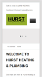 Mobile Screenshot of hurst.ie